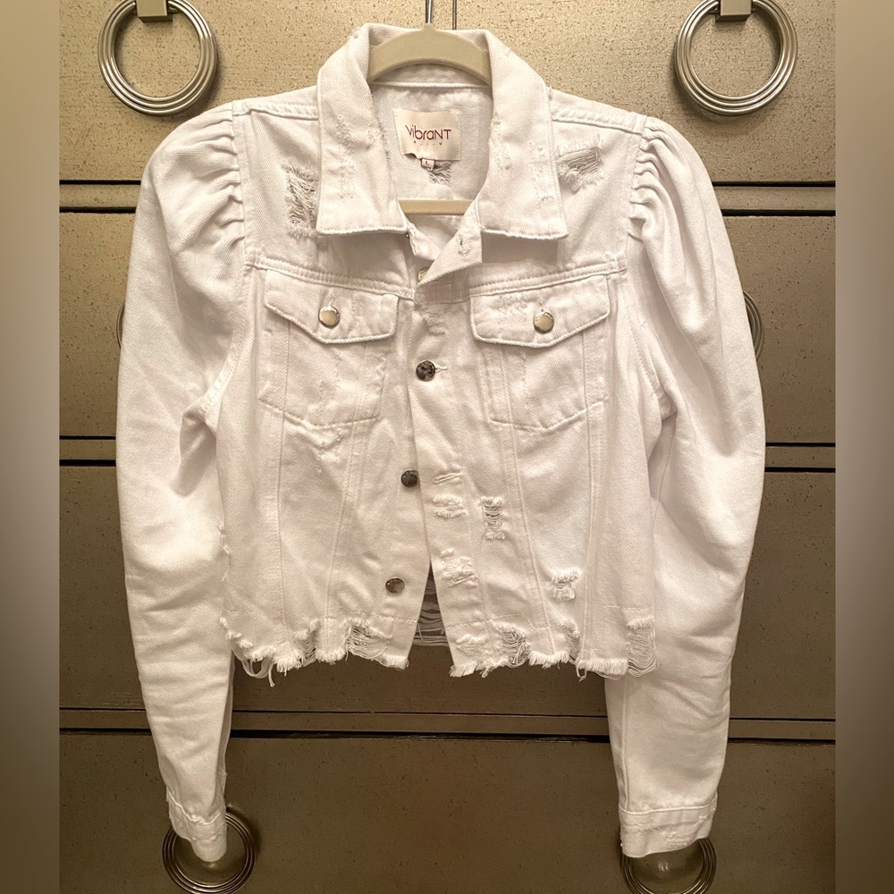 Cropped Denim Jacket